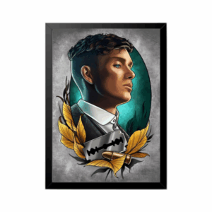 Quadros barbearia Sr. Shelby 20x30