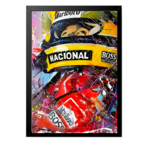Quadro Ayrton Senna 20x30