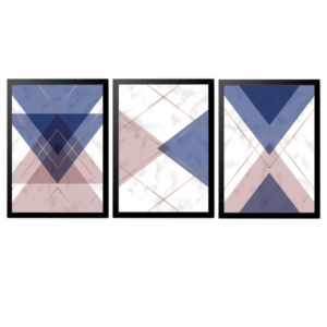 KIT 03 Quadros Geométricos 20X30